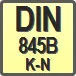 Piktogram - Typ DIN: DIN 845